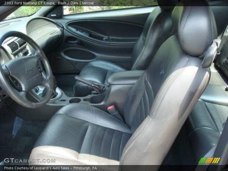 Black / Dark Charcoal 2003 Ford Mustang GT Coupe