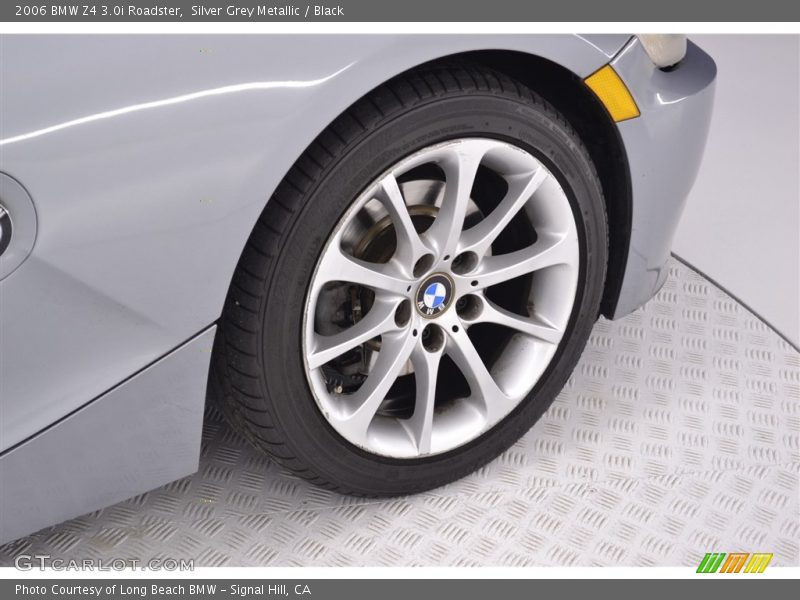 Silver Grey Metallic / Black 2006 BMW Z4 3.0i Roadster