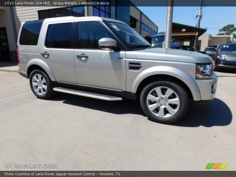 Aruba Metallic / Almond/Arabica 2016 Land Rover LR4 HSE