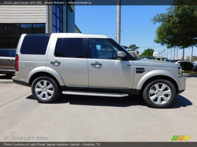 Aruba Metallic / Almond/Arabica 2016 Land Rover LR4 HSE