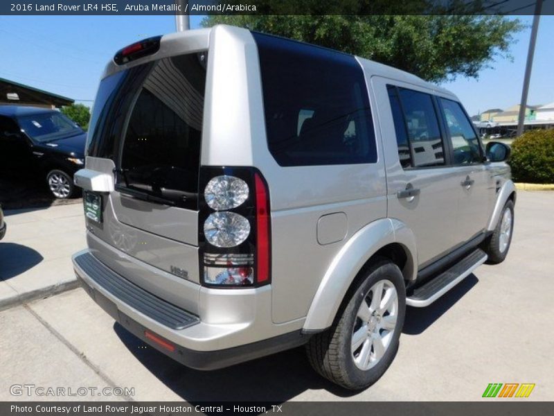 Aruba Metallic / Almond/Arabica 2016 Land Rover LR4 HSE