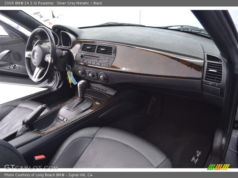 Silver Grey Metallic / Black 2006 BMW Z4 3.0i Roadster