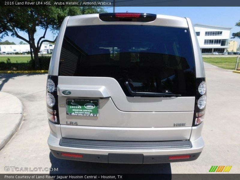 Aruba Metallic / Almond/Arabica 2016 Land Rover LR4 HSE