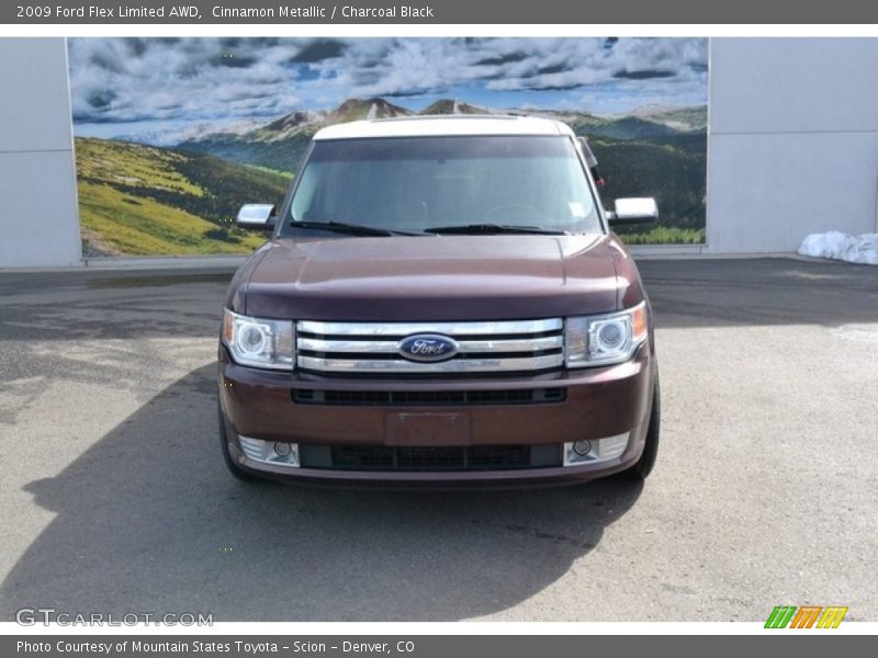 Cinnamon Metallic / Charcoal Black 2009 Ford Flex Limited AWD