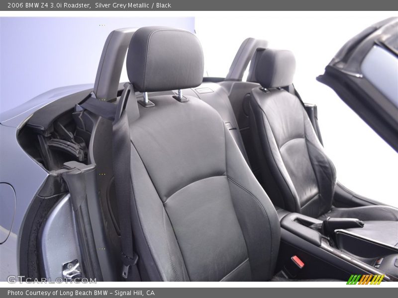 Silver Grey Metallic / Black 2006 BMW Z4 3.0i Roadster
