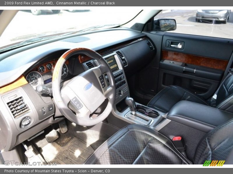 Cinnamon Metallic / Charcoal Black 2009 Ford Flex Limited AWD