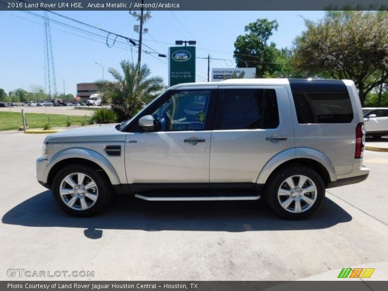 Aruba Metallic / Almond/Arabica 2016 Land Rover LR4 HSE