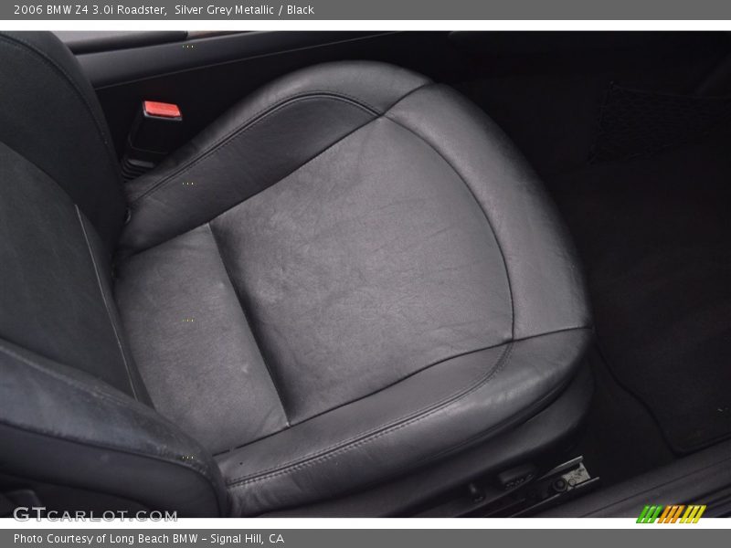 Silver Grey Metallic / Black 2006 BMW Z4 3.0i Roadster