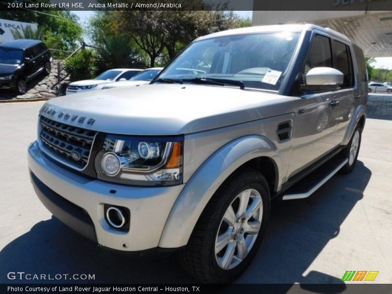 Aruba Metallic / Almond/Arabica 2016 Land Rover LR4 HSE