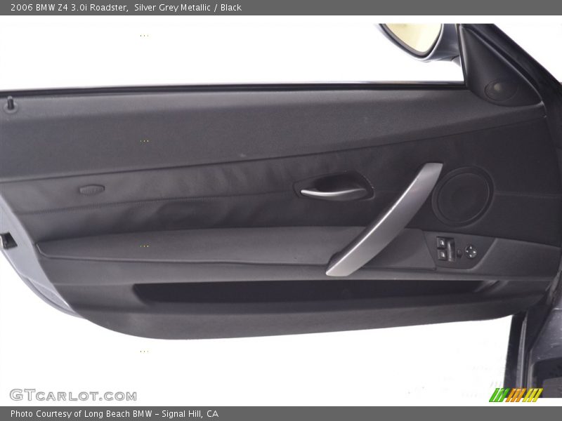 Silver Grey Metallic / Black 2006 BMW Z4 3.0i Roadster