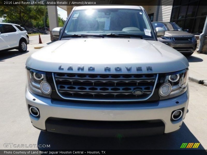 Aruba Metallic / Almond/Arabica 2016 Land Rover LR4 HSE