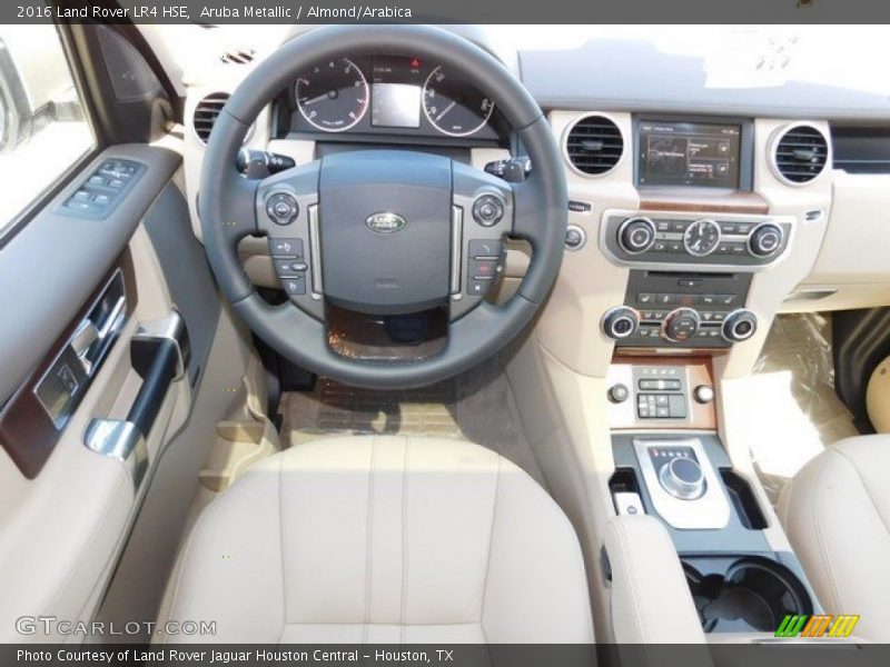 Aruba Metallic / Almond/Arabica 2016 Land Rover LR4 HSE