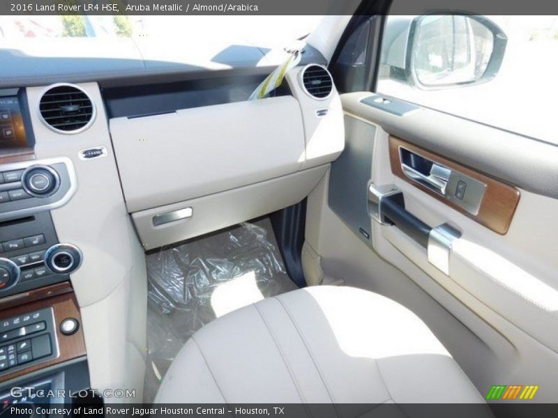 Aruba Metallic / Almond/Arabica 2016 Land Rover LR4 HSE