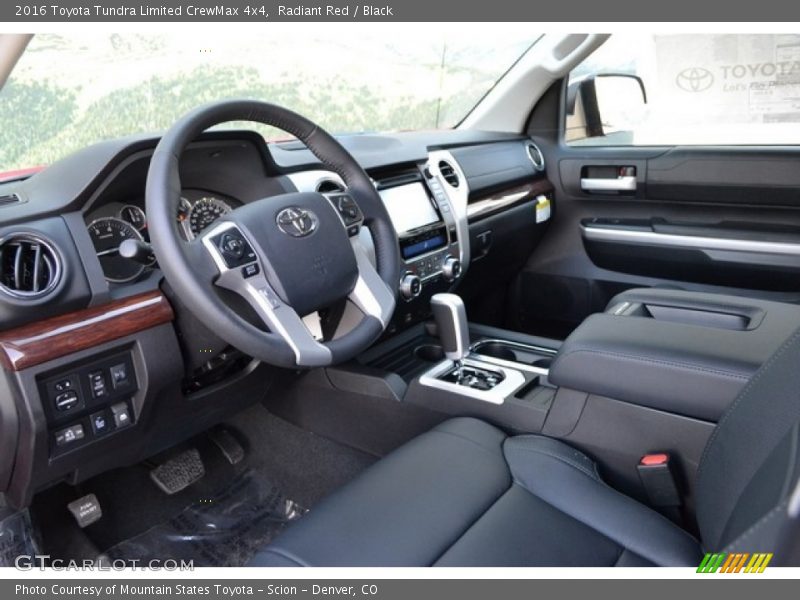 Radiant Red / Black 2016 Toyota Tundra Limited CrewMax 4x4