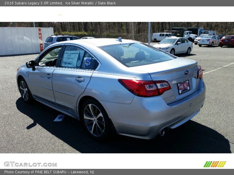 Ice Silver Metallic / Slate Black 2016 Subaru Legacy 3.6R Limited