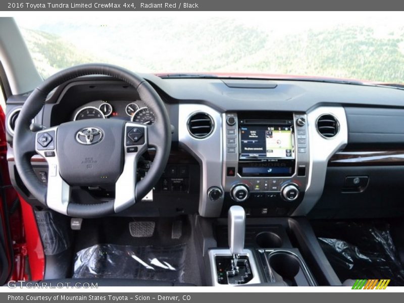 Radiant Red / Black 2016 Toyota Tundra Limited CrewMax 4x4