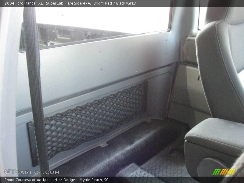 Bright Red / Black/Gray 2004 Ford Ranger XLT SuperCab Flare Side 4x4