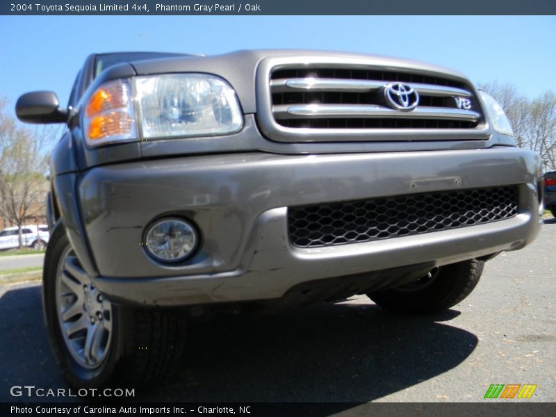 Phantom Gray Pearl / Oak 2004 Toyota Sequoia Limited 4x4
