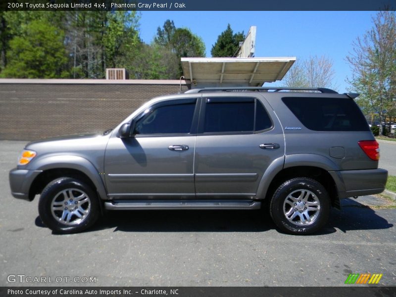 Phantom Gray Pearl / Oak 2004 Toyota Sequoia Limited 4x4