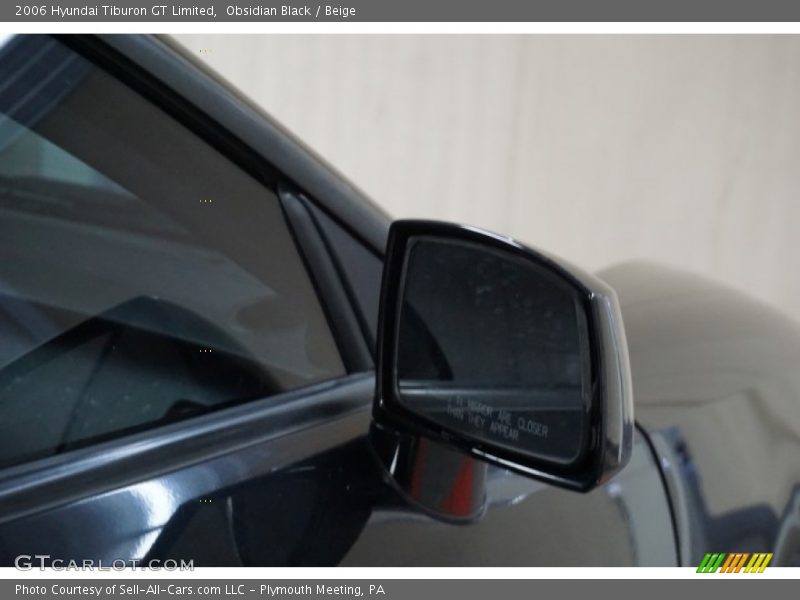 Obsidian Black / Beige 2006 Hyundai Tiburon GT Limited