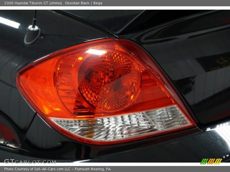 Obsidian Black / Beige 2006 Hyundai Tiburon GT Limited