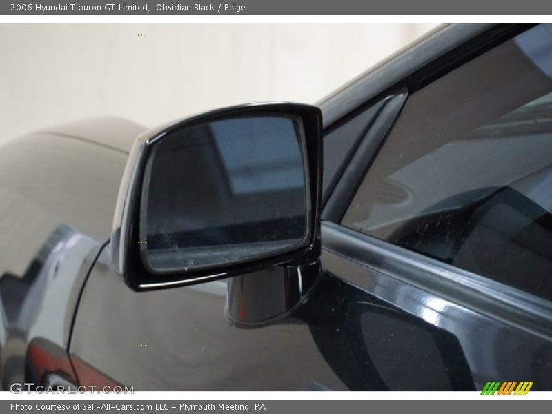 Obsidian Black / Beige 2006 Hyundai Tiburon GT Limited
