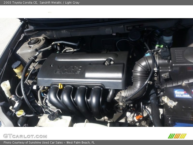 Sandrift Metallic / Light Gray 2003 Toyota Corolla CE