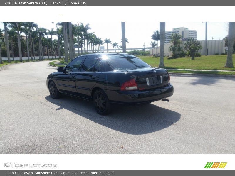 Blackout / Stone Gray 2003 Nissan Sentra GXE