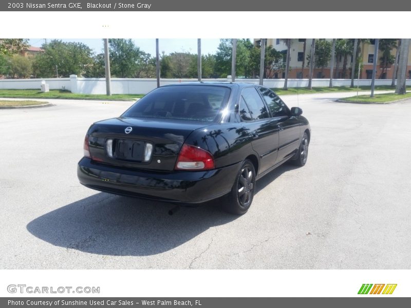 Blackout / Stone Gray 2003 Nissan Sentra GXE