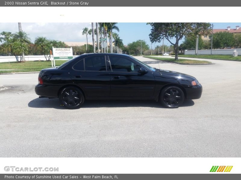 Blackout / Stone Gray 2003 Nissan Sentra GXE
