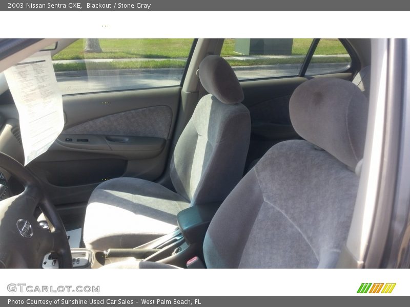 Blackout / Stone Gray 2003 Nissan Sentra GXE
