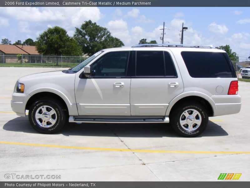 Cashmere Tri-Coat Metallic / Medium Parchment 2006 Ford Expedition Limited