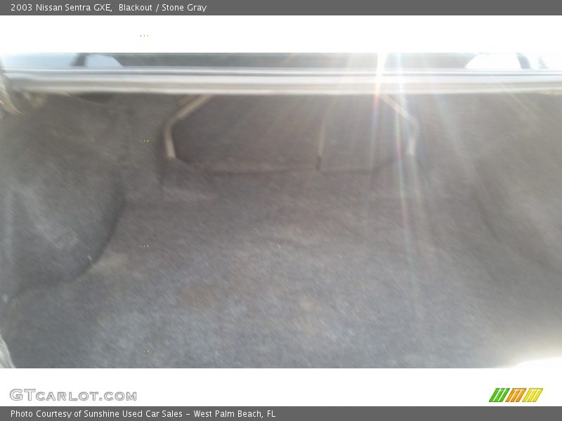 Blackout / Stone Gray 2003 Nissan Sentra GXE