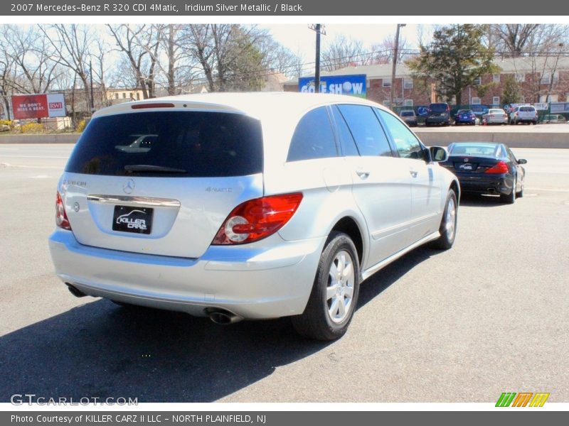 Iridium Silver Metallic / Black 2007 Mercedes-Benz R 320 CDI 4Matic