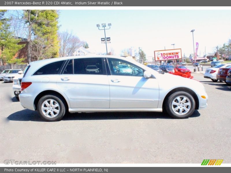 Iridium Silver Metallic / Black 2007 Mercedes-Benz R 320 CDI 4Matic