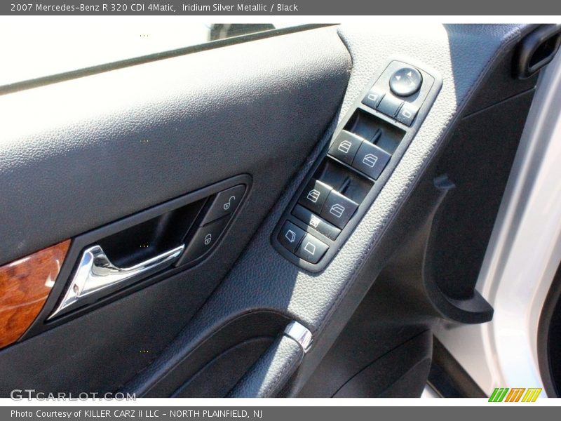 Iridium Silver Metallic / Black 2007 Mercedes-Benz R 320 CDI 4Matic