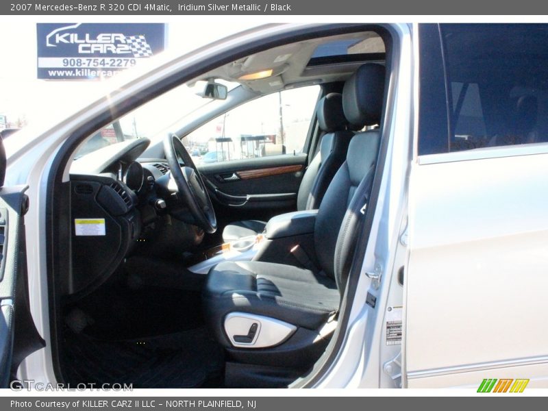 Iridium Silver Metallic / Black 2007 Mercedes-Benz R 320 CDI 4Matic