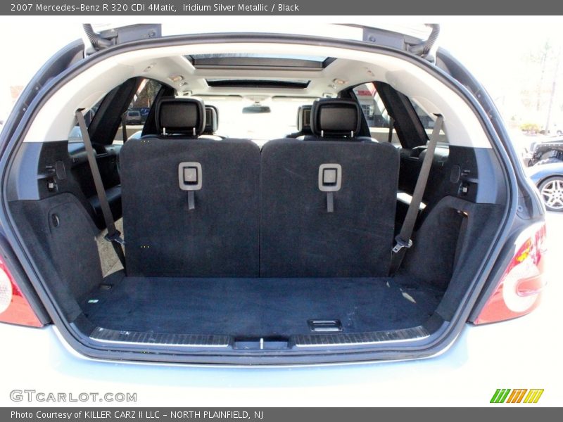 Iridium Silver Metallic / Black 2007 Mercedes-Benz R 320 CDI 4Matic