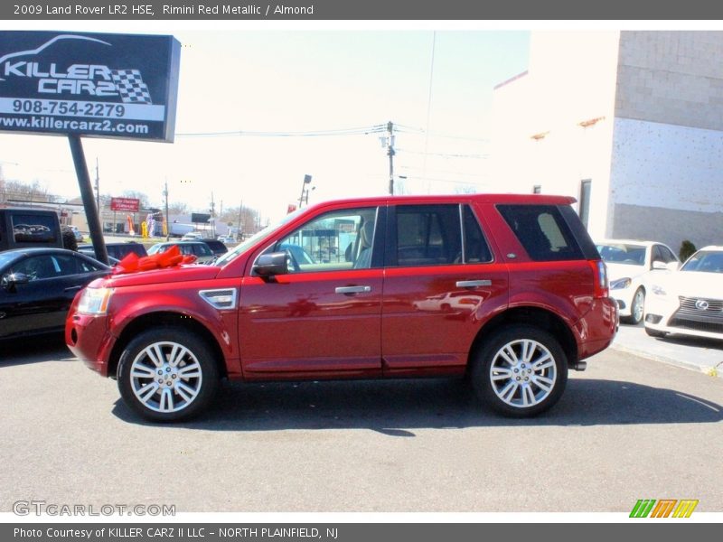 Rimini Red Metallic / Almond 2009 Land Rover LR2 HSE