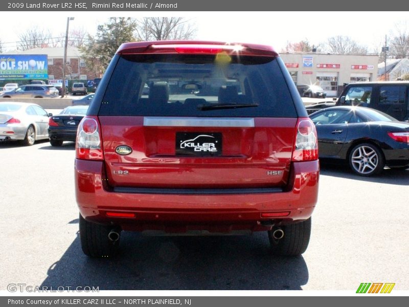 Rimini Red Metallic / Almond 2009 Land Rover LR2 HSE