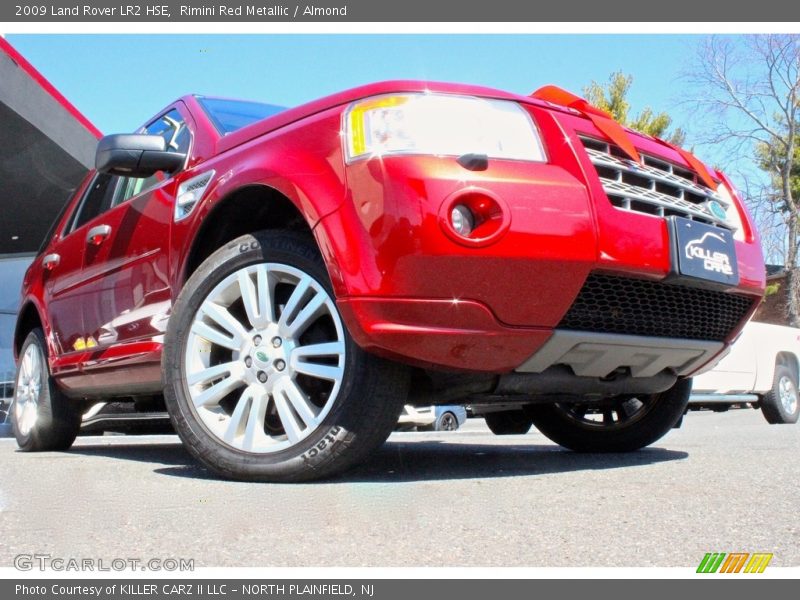 Rimini Red Metallic / Almond 2009 Land Rover LR2 HSE