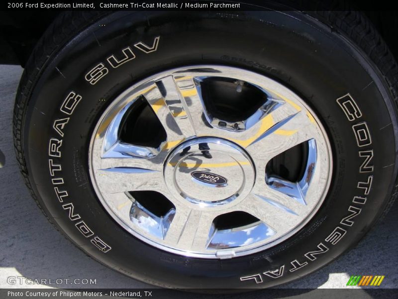 Cashmere Tri-Coat Metallic / Medium Parchment 2006 Ford Expedition Limited