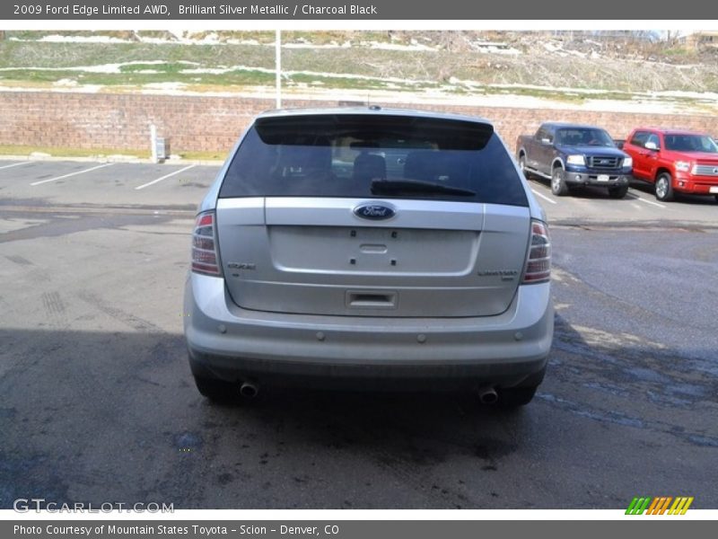 Brilliant Silver Metallic / Charcoal Black 2009 Ford Edge Limited AWD