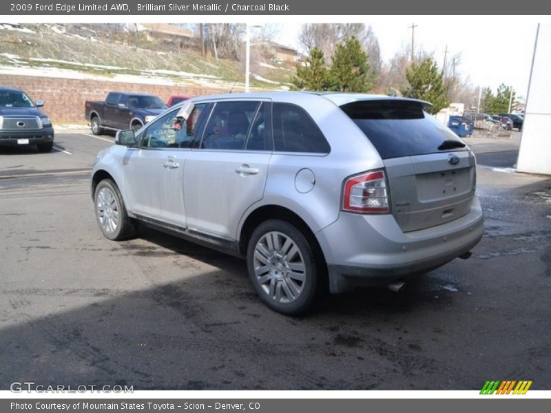 Brilliant Silver Metallic / Charcoal Black 2009 Ford Edge Limited AWD