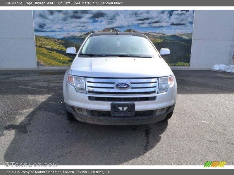 Brilliant Silver Metallic / Charcoal Black 2009 Ford Edge Limited AWD