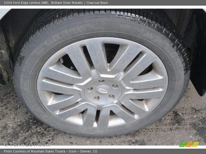 Brilliant Silver Metallic / Charcoal Black 2009 Ford Edge Limited AWD