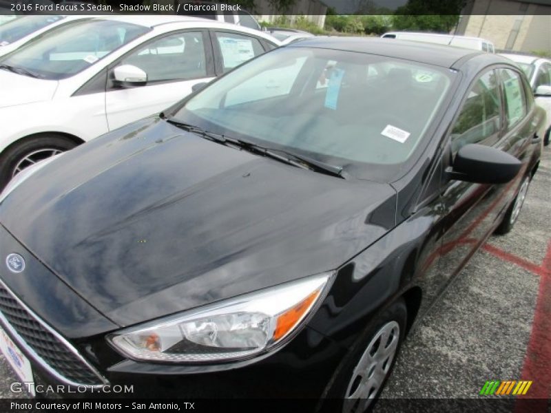 Shadow Black / Charcoal Black 2016 Ford Focus S Sedan