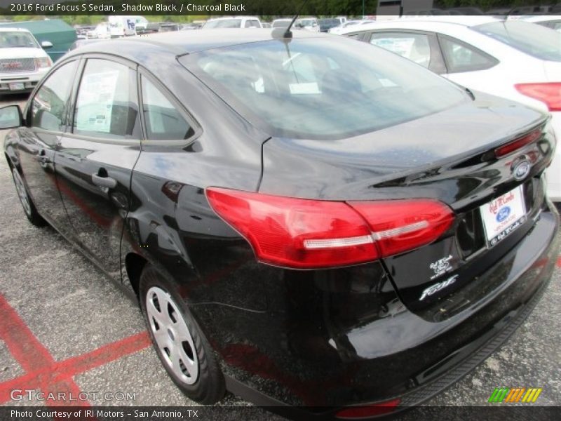 Shadow Black / Charcoal Black 2016 Ford Focus S Sedan