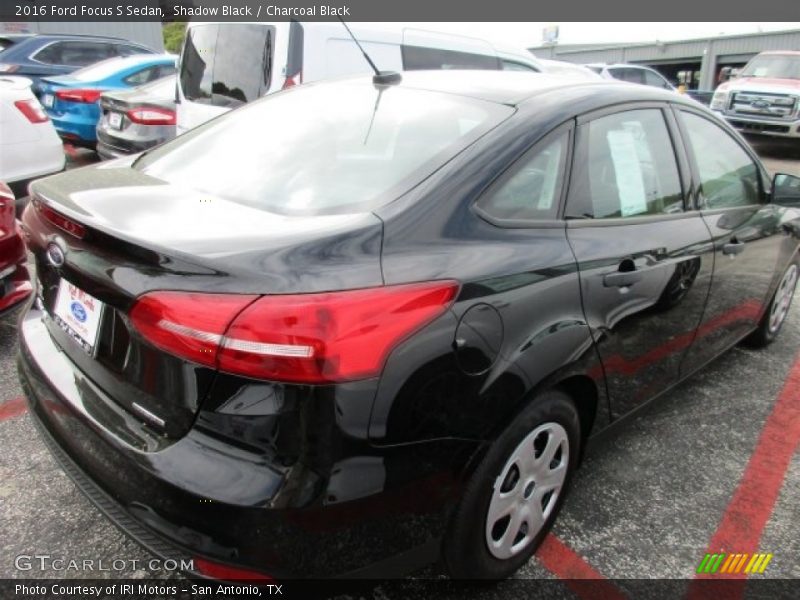 Shadow Black / Charcoal Black 2016 Ford Focus S Sedan