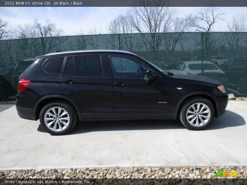 Jet Black / Black 2013 BMW X3 xDrive 28i